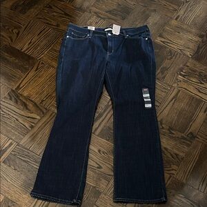 16 W Levi's Women's Dark Blue Wide Leg Jeans